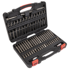 TRX-Star*/Security TRX-Star*/Hex/Ribe/Spline Bit Set 3/8" & 1/2"Sq Drive 74pc AK21974P