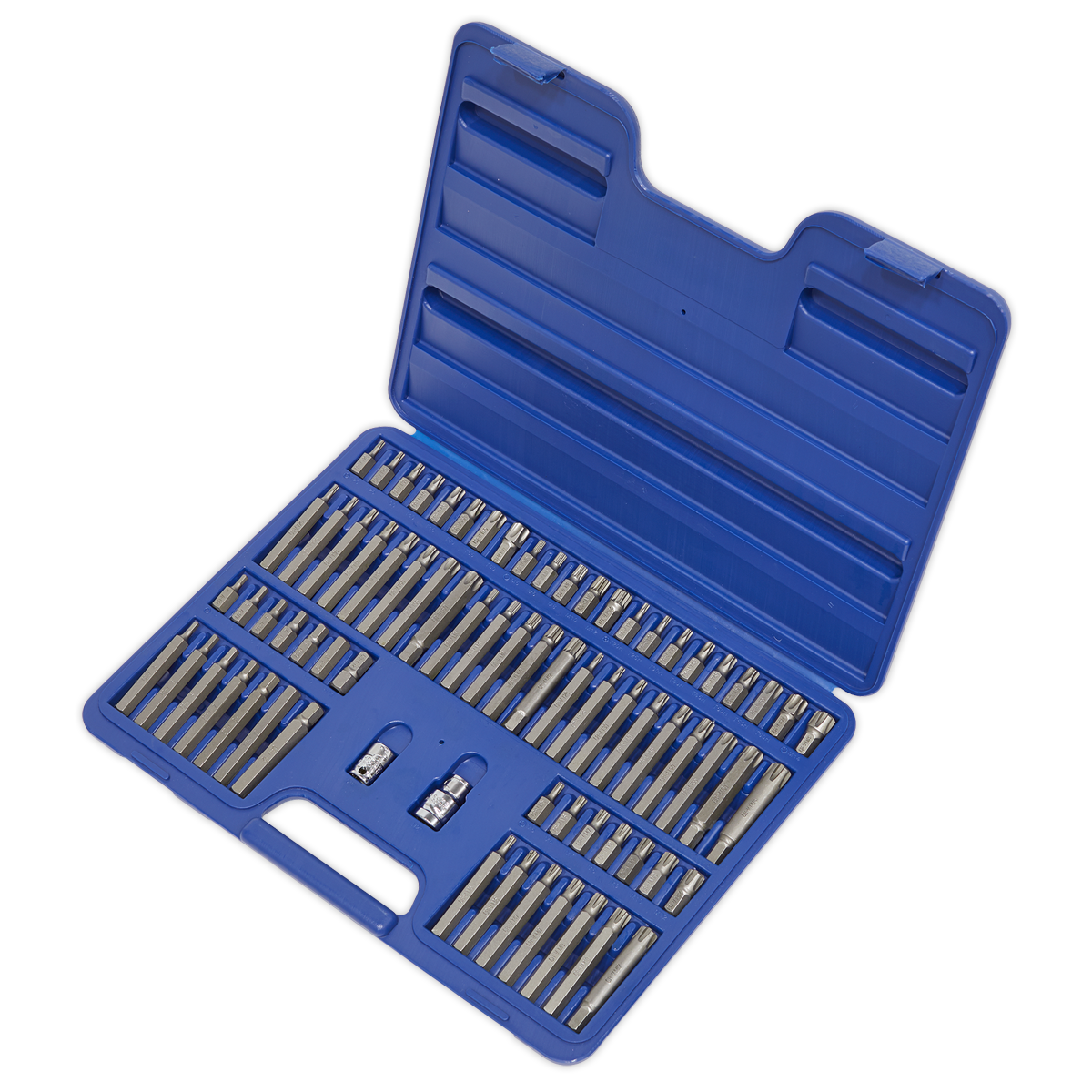 TRX-Star*/Security TRX-Star*/Hex/Ribe/Spline Bit Set 3/8" & 1/2"Sq Drive 74pc AK21974