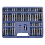 TRX-Star*/Security TRX-Star*/Hex/Ribe/Spline Bit Set 3/8" & 1/2"Sq Drive 74pc AK21974