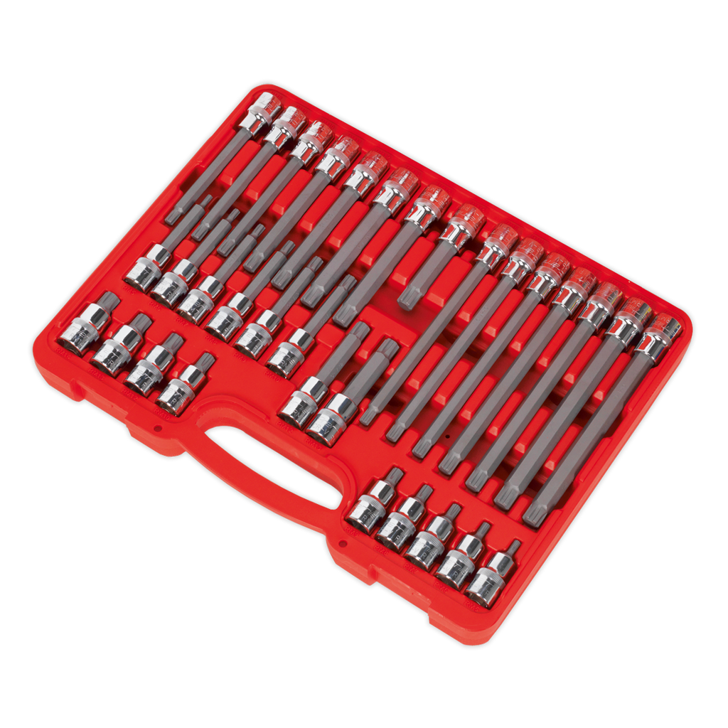 Ribe Socket Bit Set 1/2"Sq Drive 32pc AK2198