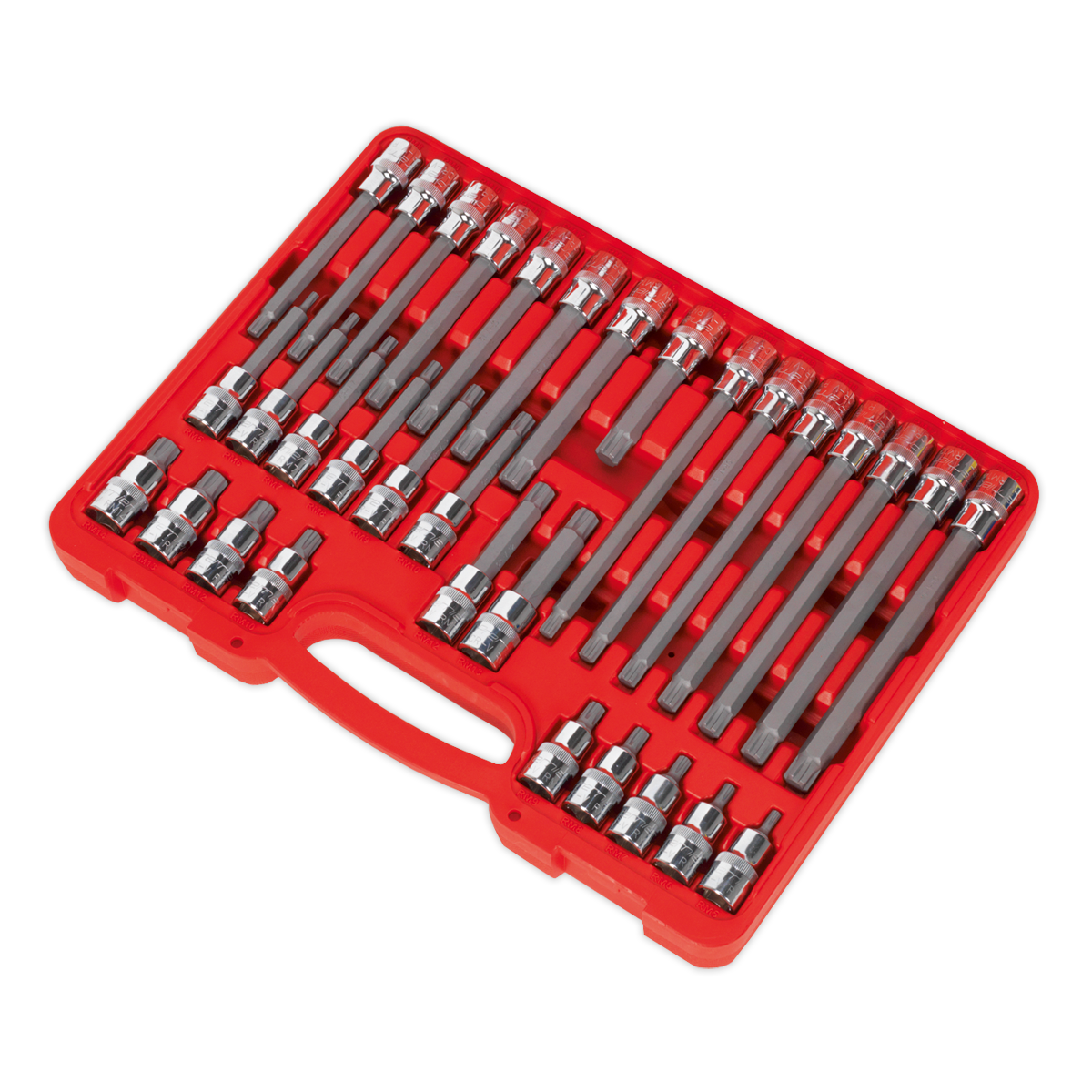 Ribe Socket Bit Set 1/2"Sq Drive 32pc AK2198