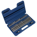 TRX-Star*/Hex/Spline Bit Set 3/8" & 1/2"Sq Drive 42pc AK219