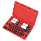 Torque Stick & Aluminium Wheel Impact Socket Set 1/2"Sq Drive 8pc AK2243
