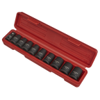 TRX-Star* Female Impact Socket Set 1/2"Sq Drive 10pc AK2301