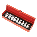 TRX-Star* Female Socket Set 1/2"Sq Drive 9pc AK230