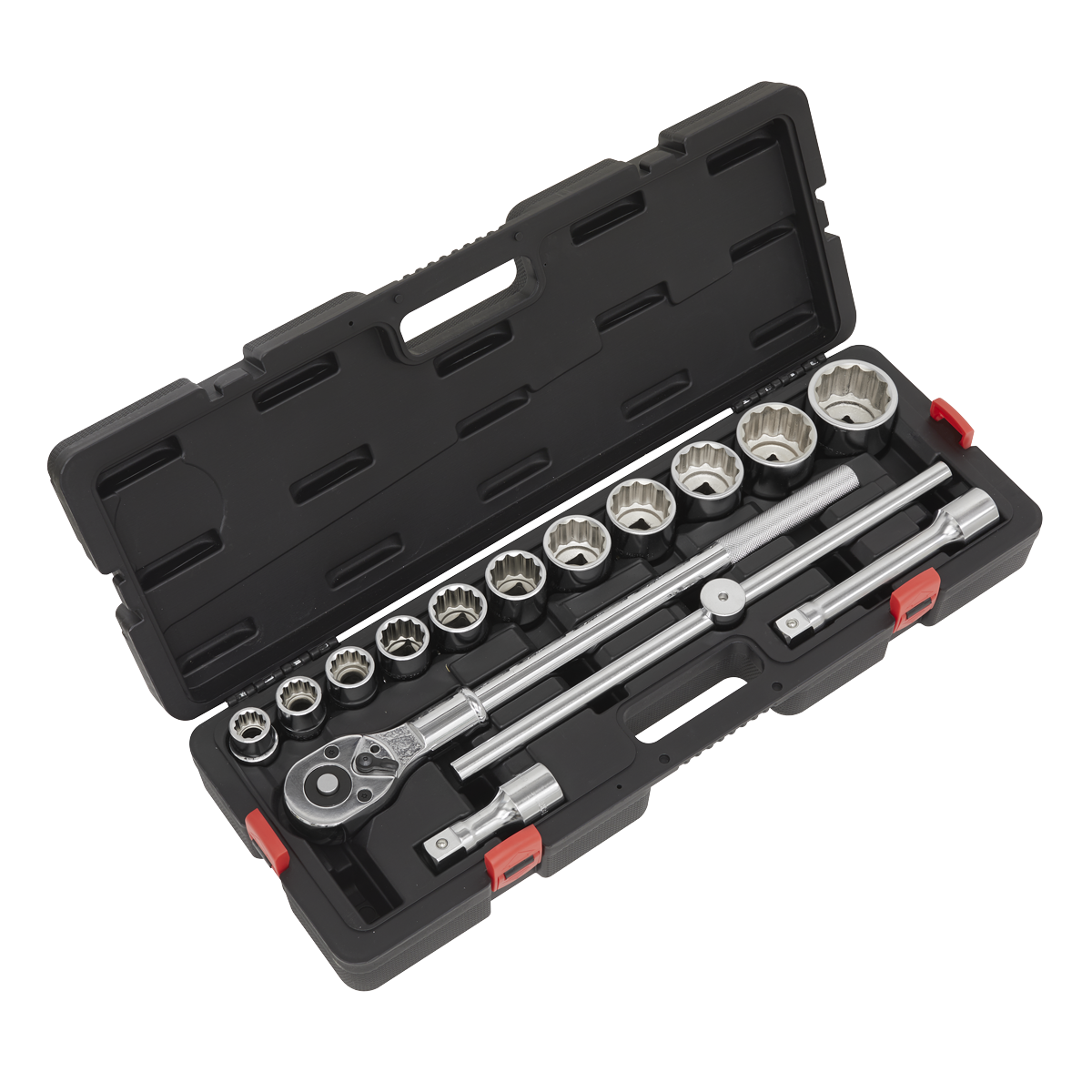 Socket Set 3/4"Sq Drive 12-point 15pc AK2583