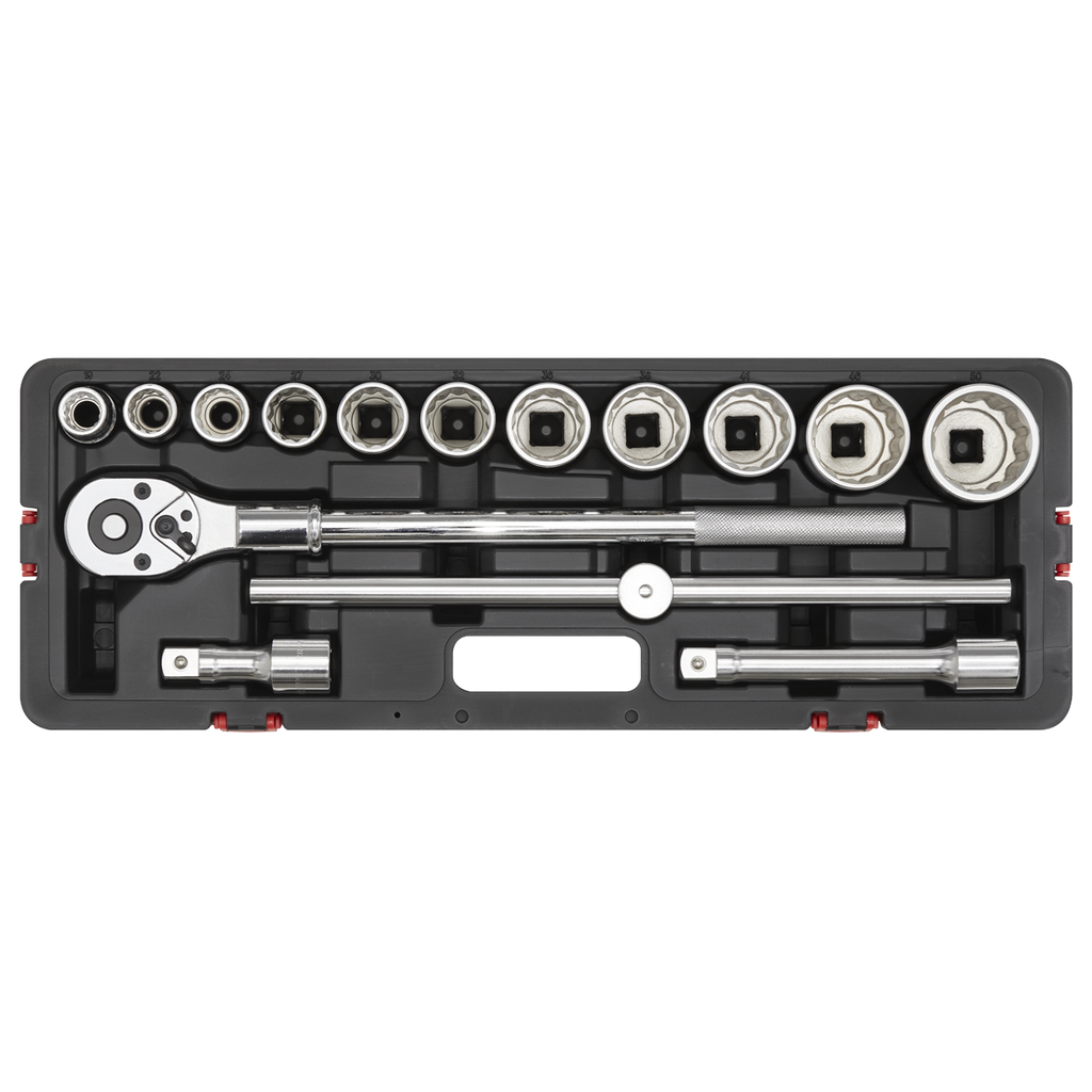Socket Set 3/4"Sq Drive 12-point 15pc AK2583