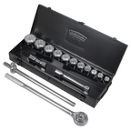 Socket Set 3/4"Sq Drive 12-Point 15pc AK2585