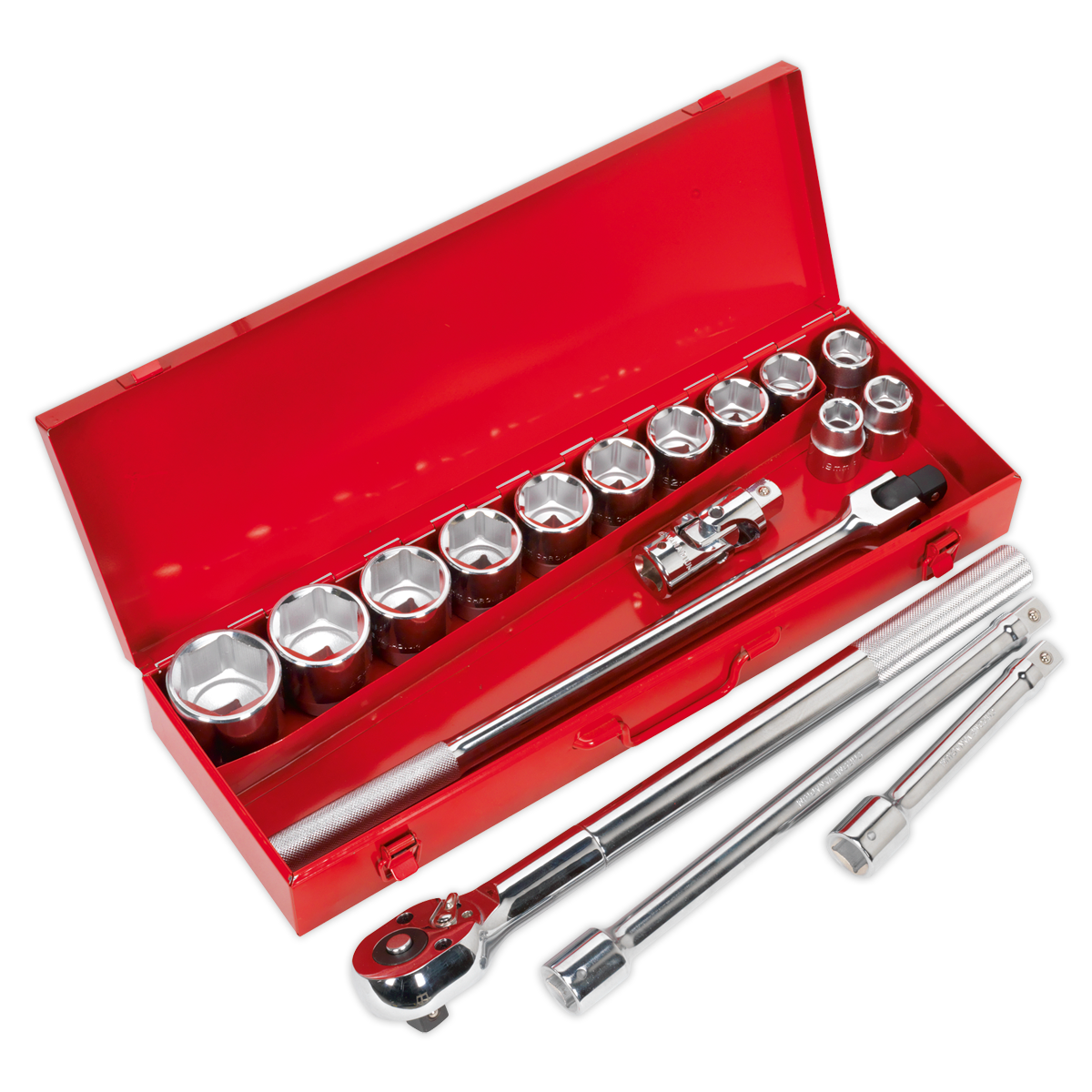 Socket Set 3/4"Sq Drive 17pc AK2597