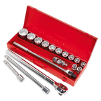 Socket Set 3/4"Sq Drive 17pc AK2597