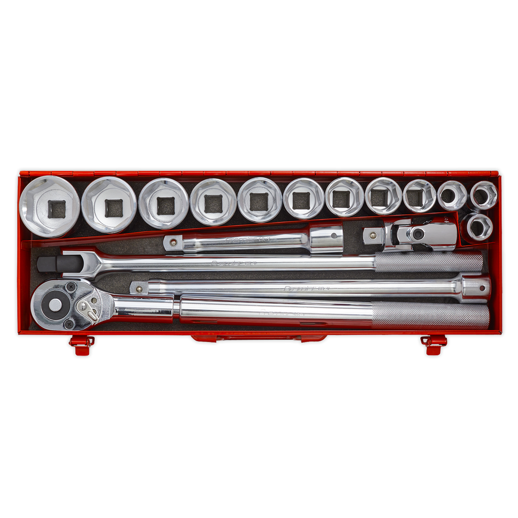 Socket Set 3/4"Sq Drive 17pc AK2597