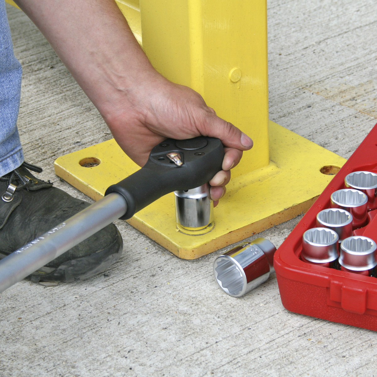 Socket Set 3/4"Sq Drive 12-point 22pc AK2598