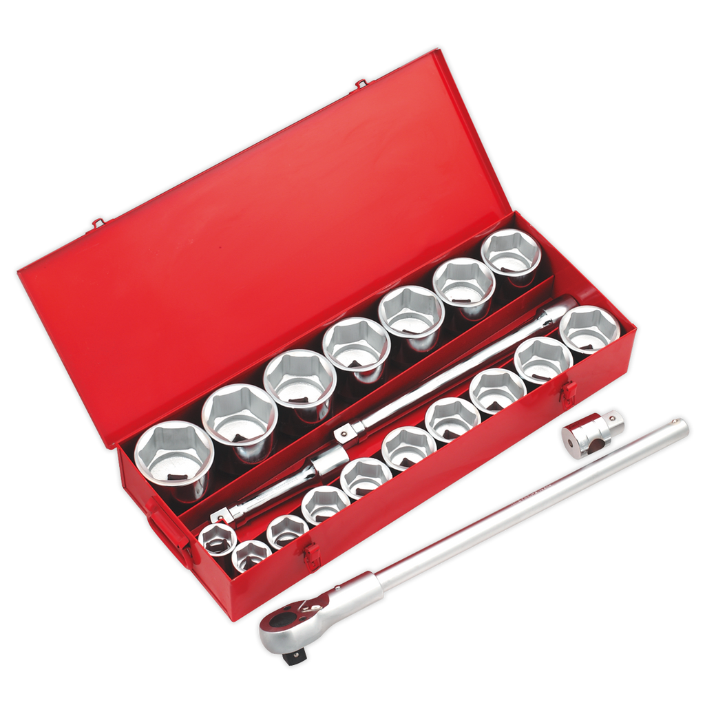 Socket Set 1"Sq Drive 22pc AK261