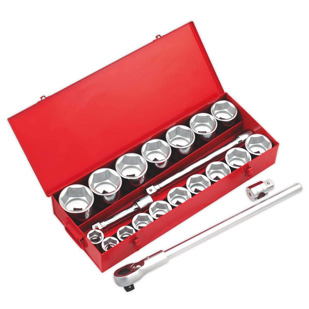 Socket Set 1"Sq Drive 22pc AK261