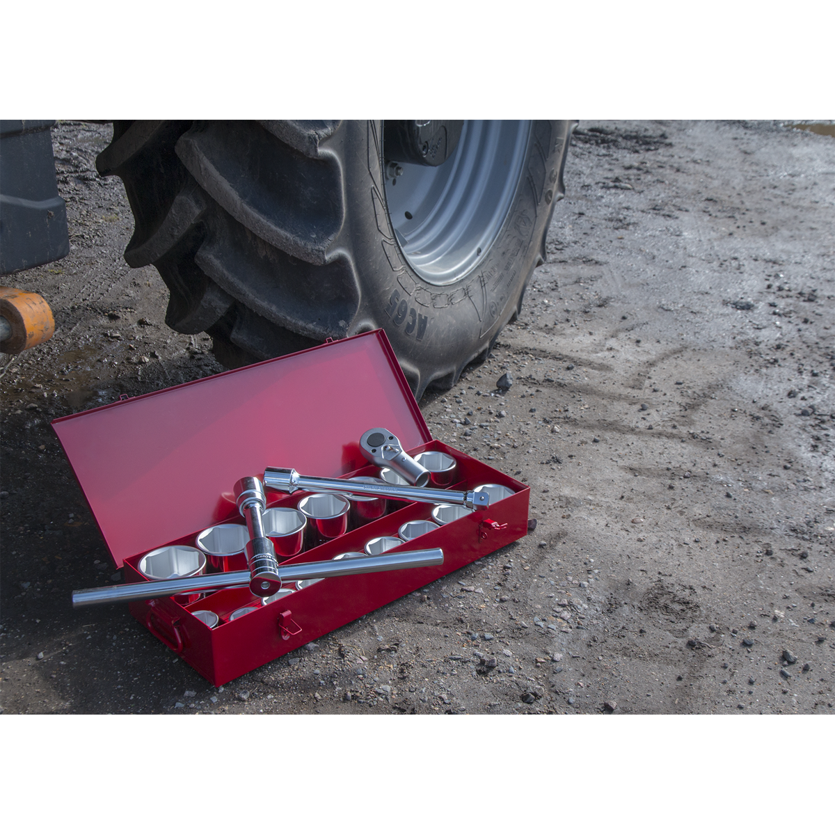 Socket Set 1"Sq Drive 22pc AK261