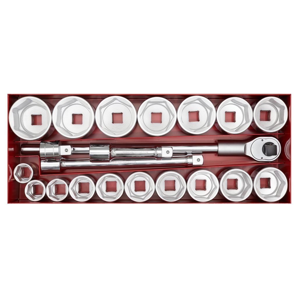 Socket Set 1"Sq Drive 22pc AK261