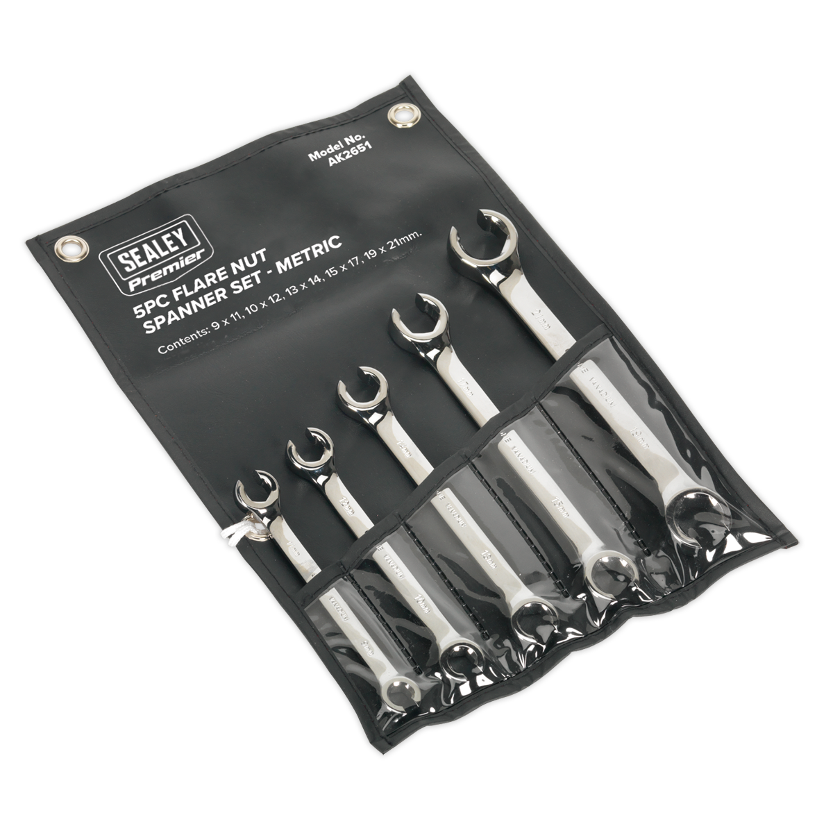 Flare Nut Spanner Set 5pc AK2651