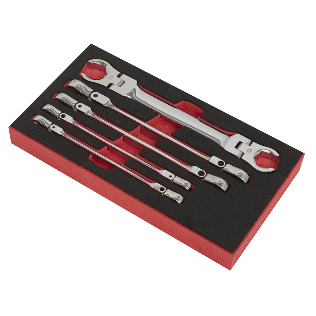 Flexi-Head Flare Nut Spanner Set 5pc AK2652