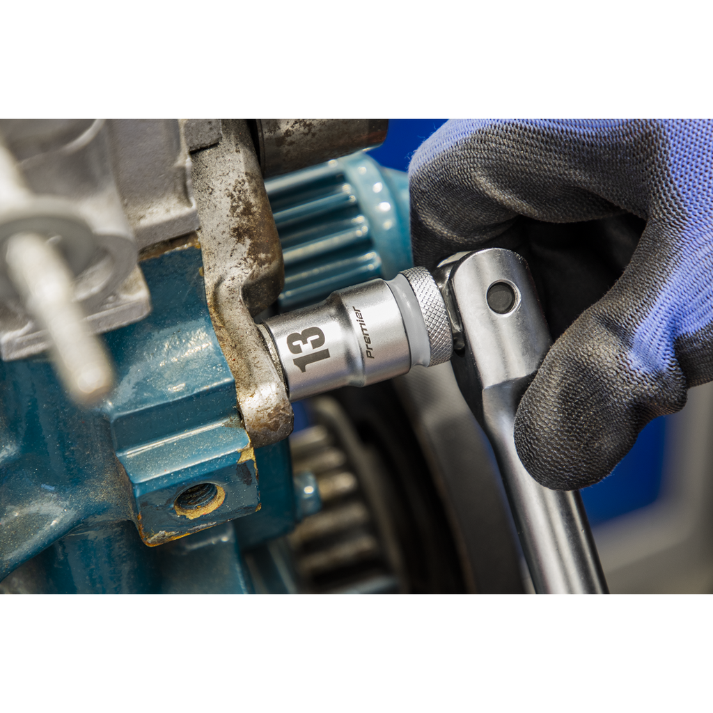 Socket Set 1/2"Sq Drive 13pc AK2661