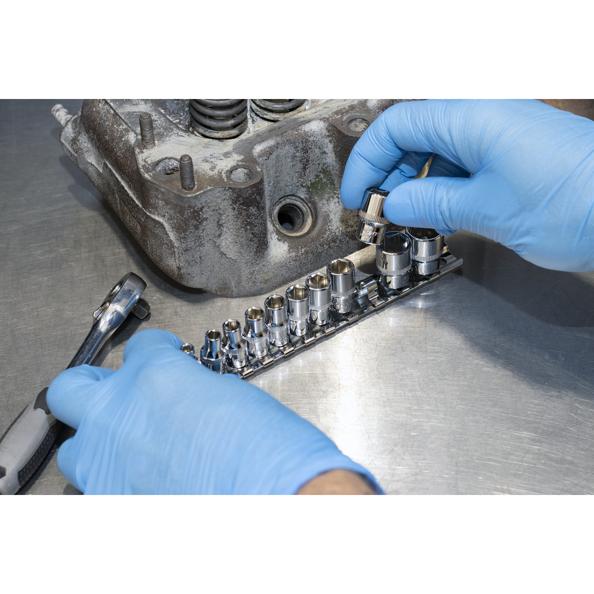 Imperial Socket Set 1/4"Sq Drive 11pc AK2670