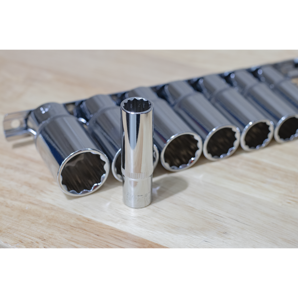 Imperial Deep Socket Set 3/8"Sq Drive 12-point 11pc AK2673