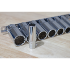Imperial Deep Socket Set 3/8"Sq Drive 12-point 11pc AK2673