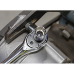 Whitworth Socket Set 3/8"Sq Drive 7pc AK2676