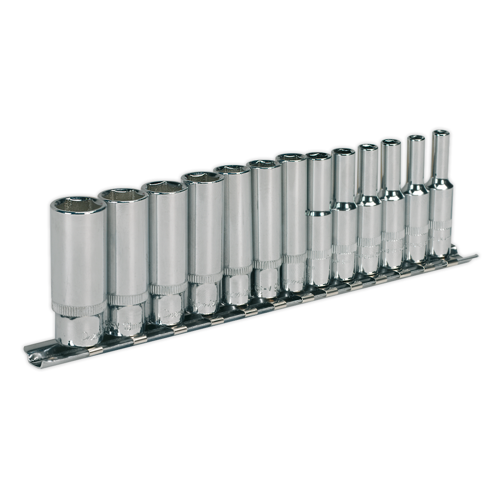 Deep Socket Set 1/4"Sq Drive 13pc AK2692