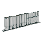 Deep Socket Set 1/4"Sq Drive 13pc AK2692