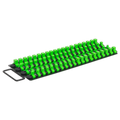 Socket Rail Tray 1/4", 3/8" & 1/2"Sq Drive - Hi-Vis Green AK27051HV