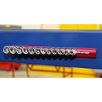 Magnetic Socket Retaining Rail with 12 Clips 3/8"Sq Drive AK27083