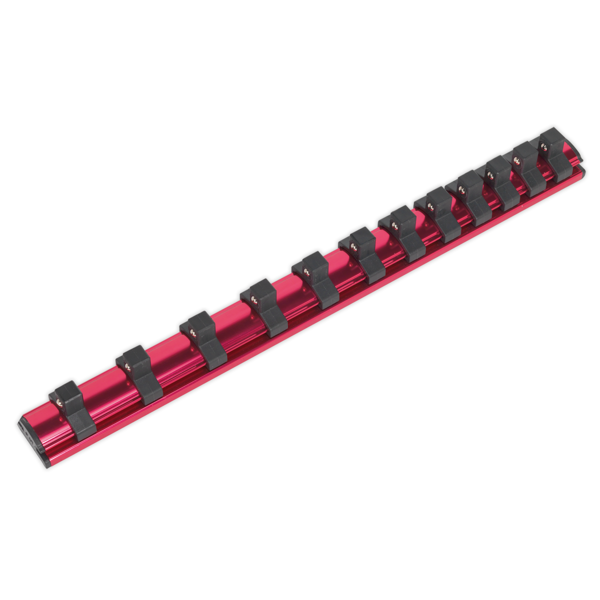 Magnetic Socket Retaining Rail with 12 Clips 3/8"Sq Drive AK27083