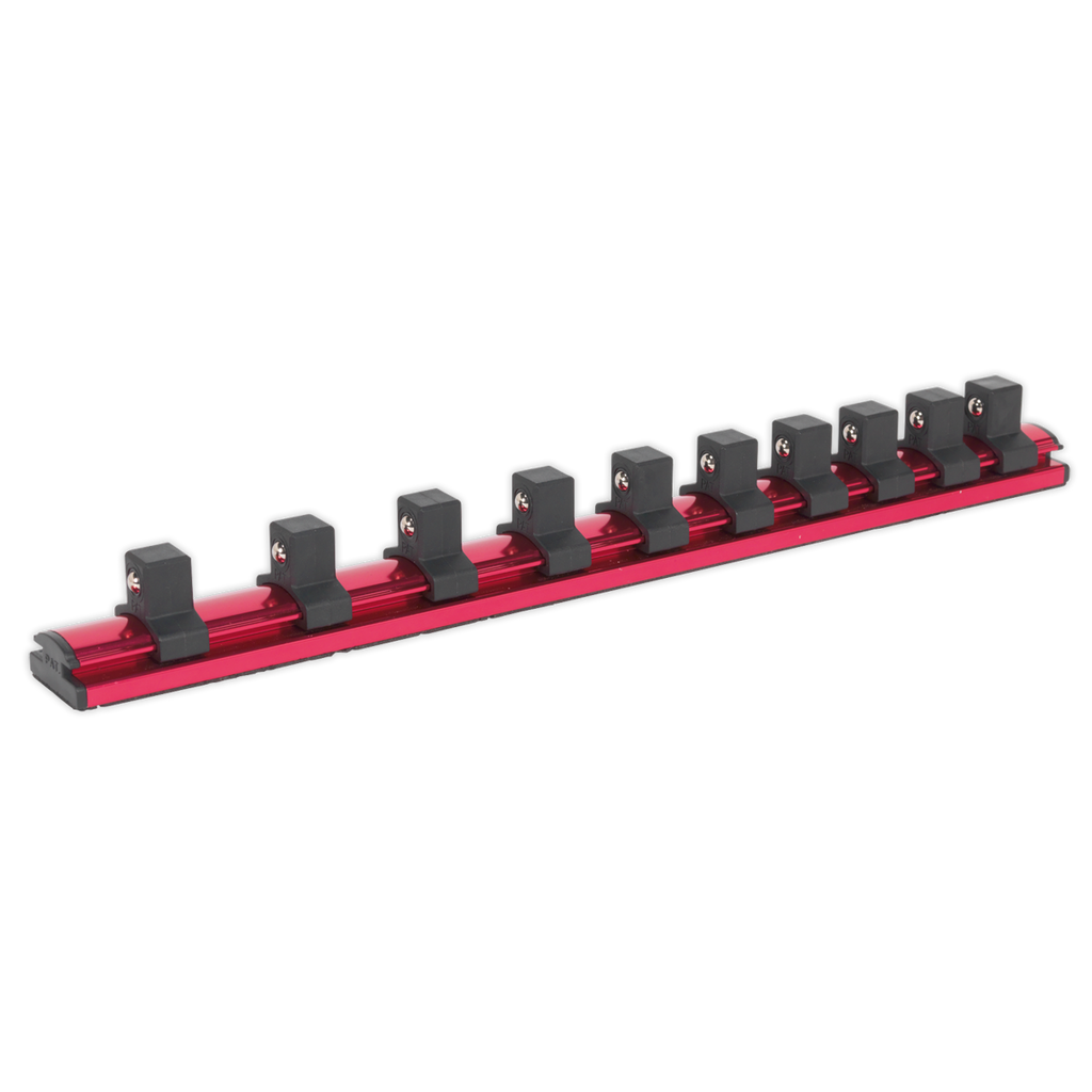 Socket Retaining Rail Magnetic 1/2"Sq Drive 10 Clips AK27084
