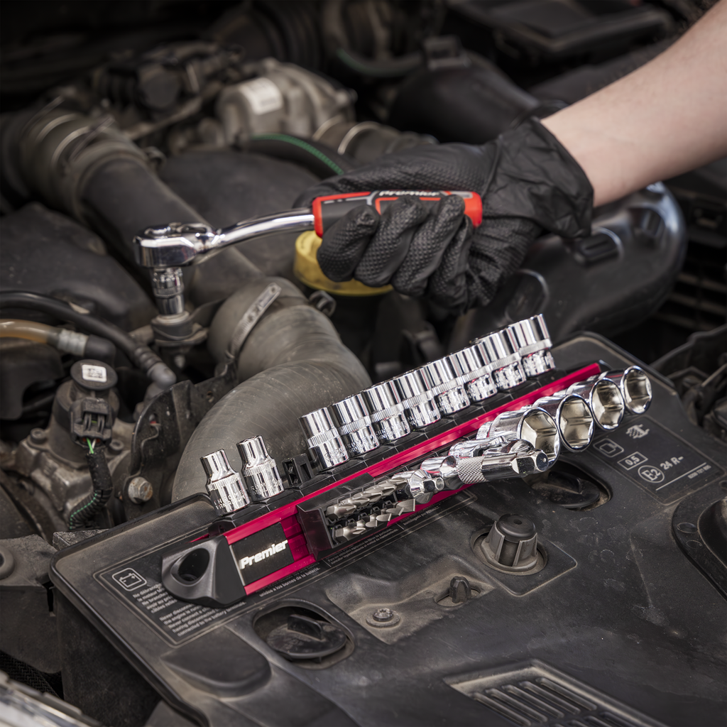 Socket & Bit Retaining Rail 3/8"Sq Drive AK27097