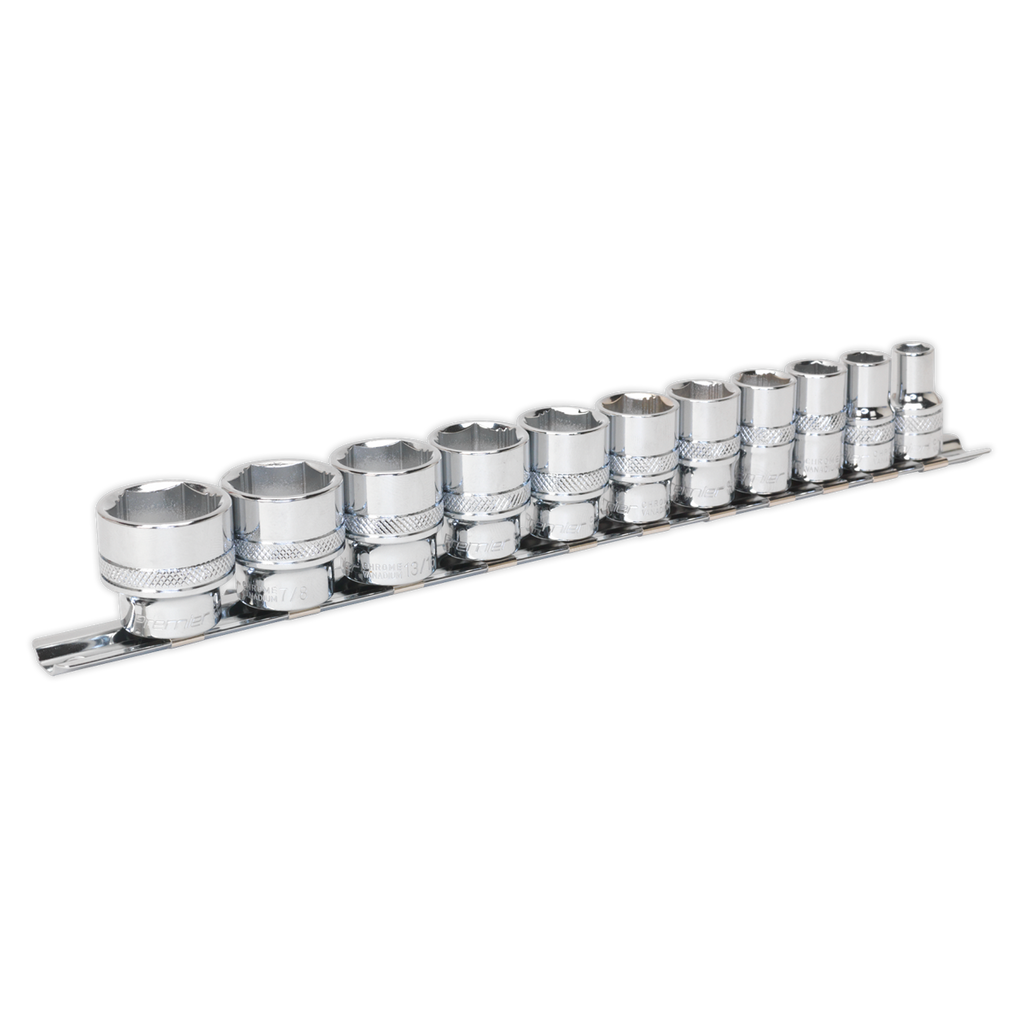 Imperial Lock-On™ Socket Set 3/8"Sq Drive 11pc AK2740