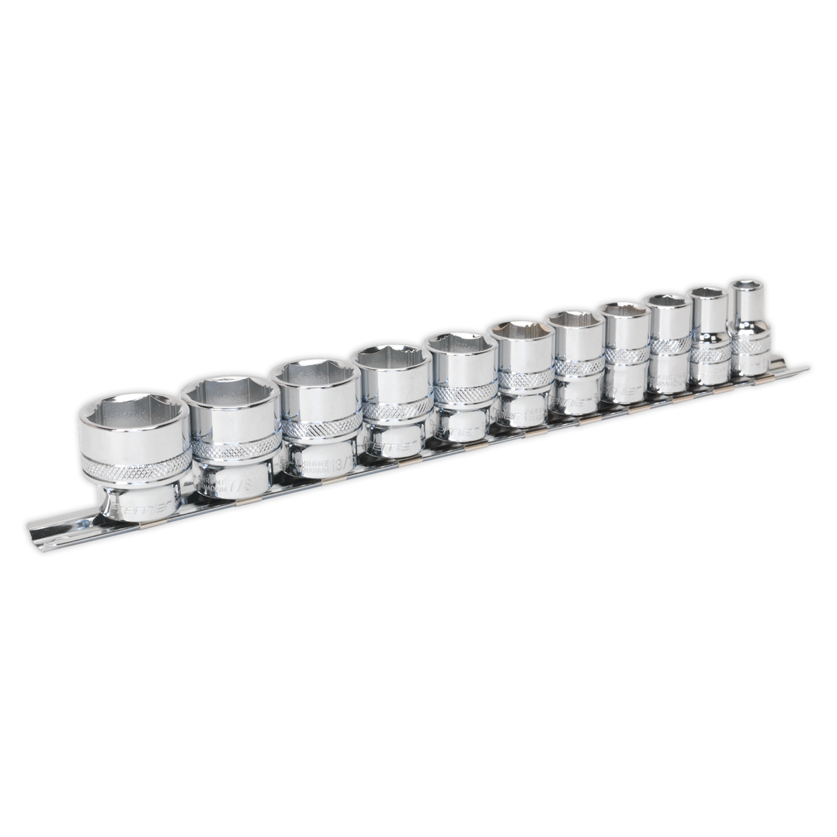Imperial Lock-On™ Socket Set 3/8"Sq Drive 11pc AK2740
