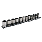 Lock-On™ Socket Set 3/8"Sq Drive 12pc AK2741B