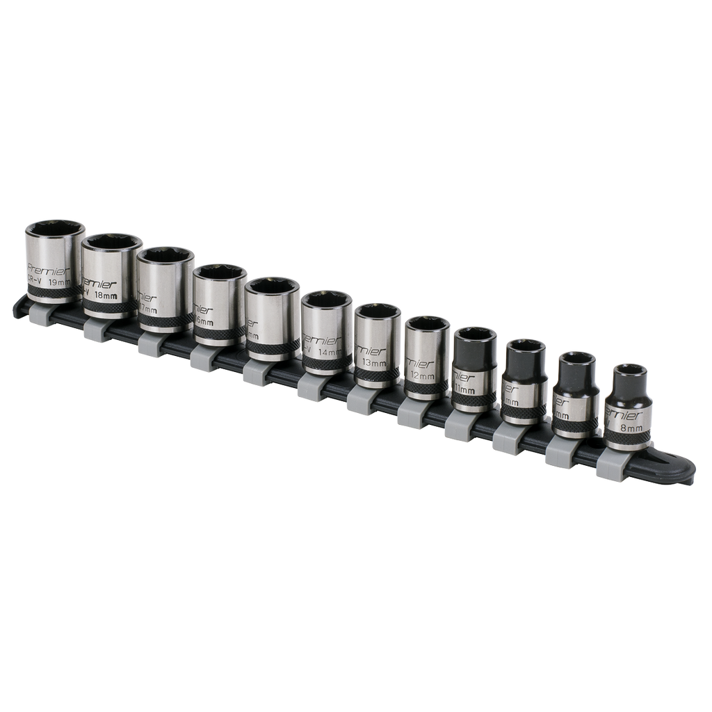 Lock-On™ Socket Set 3/8"Sq Drive 12pc AK2741B