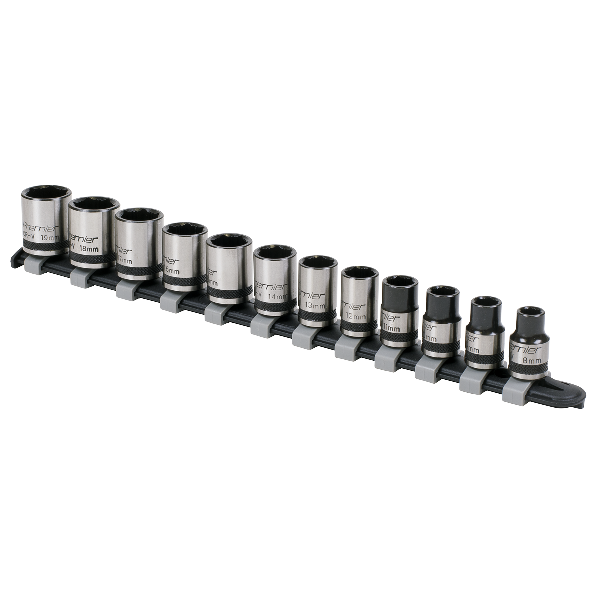 Lock-On™ Socket Set 3/8"Sq Drive 12pc AK2741B