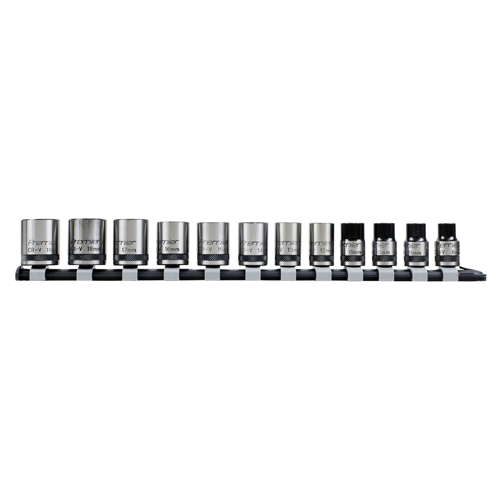 Lock-On™ Socket Set 3/8"Sq Drive 12pc AK2741B