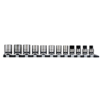 Lock-On™ Socket Set 3/8"Sq Drive 12pc AK2741B