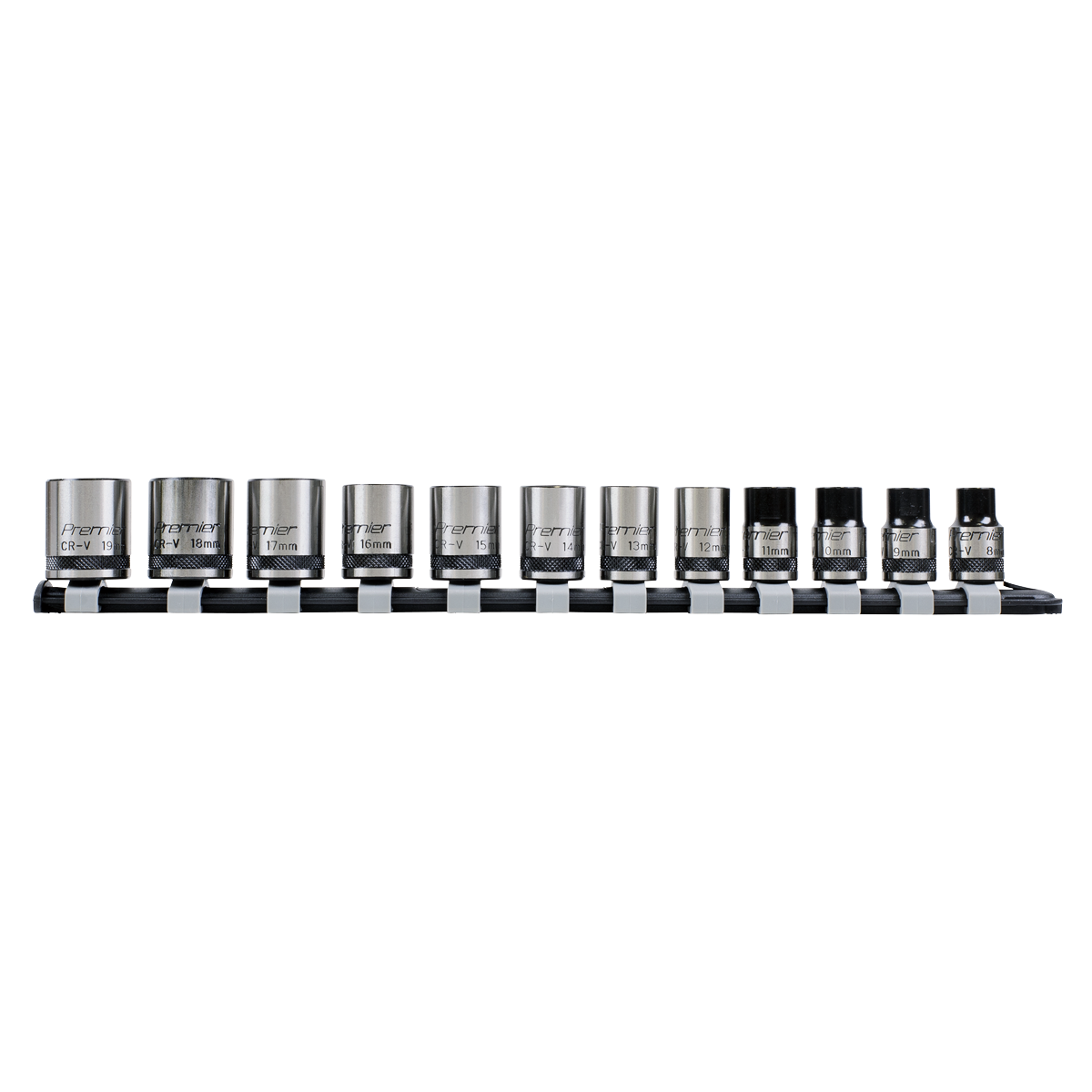 Lock-On™ Socket Set 3/8"Sq Drive 12pc AK2741B