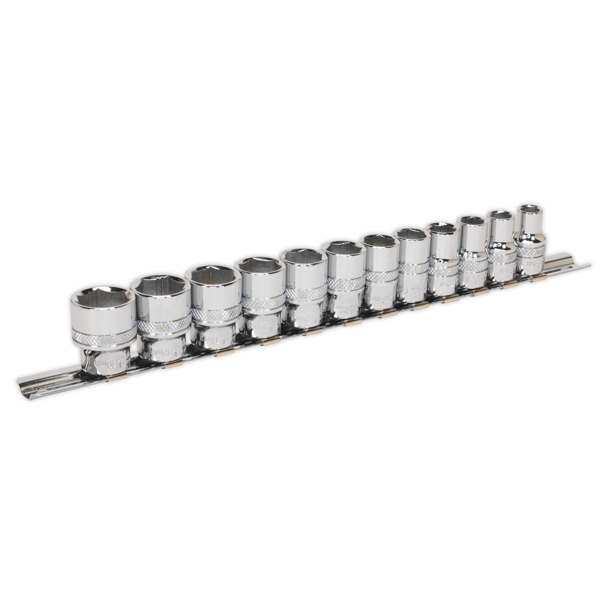 Lock-On™ Socket Set 3/8"Sq Drive 12pc AK2741