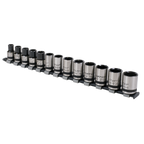 Lock-On™ Socket Set 1/2"Sq Drive 13pc AK2742B