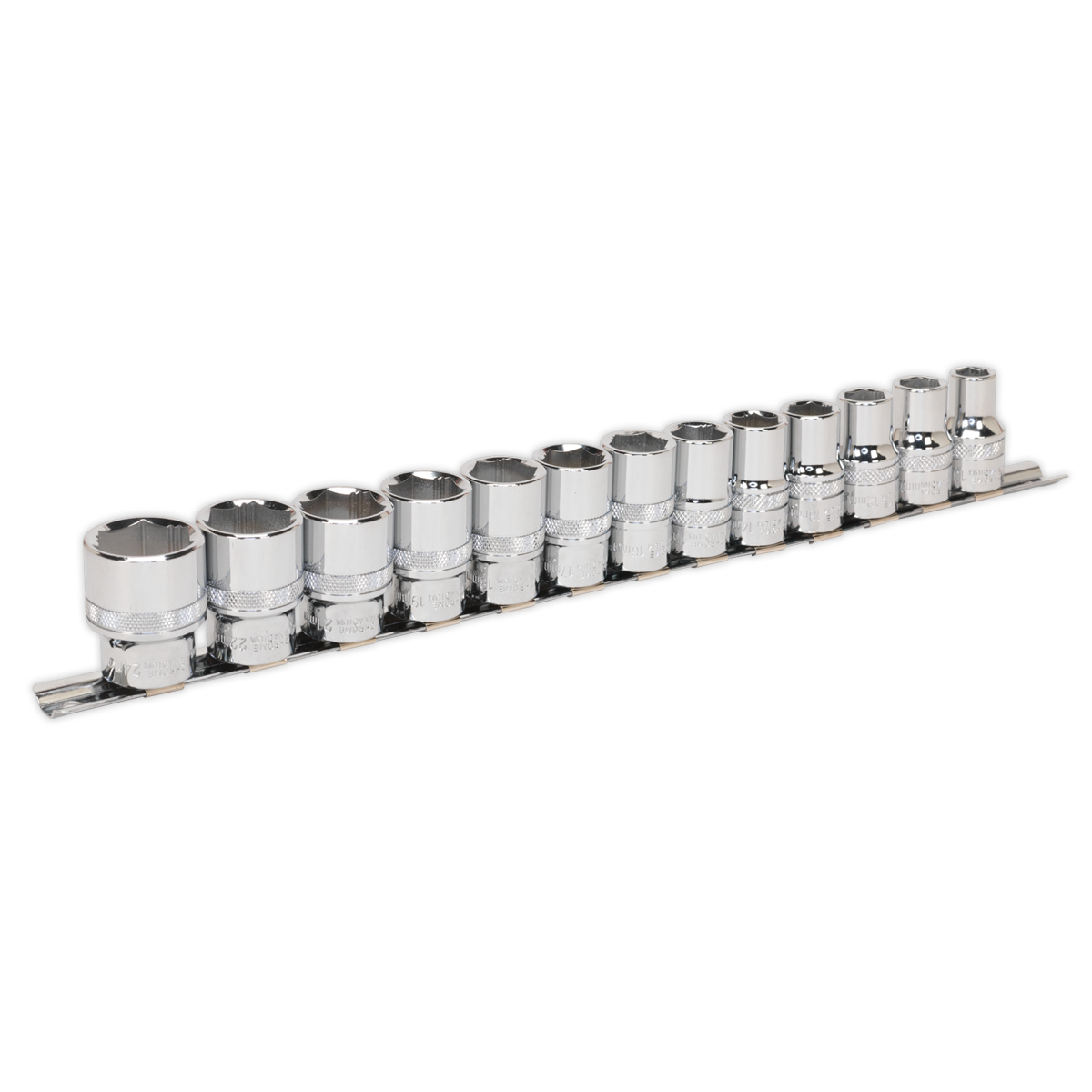 Lock-On™ Socket Set 1/2"Sq Drive 13pc AK2742