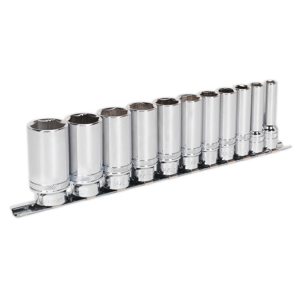 Imperial Deep Lock-On™ Socket Set 3/8"Sq Drive 11pc AK2743