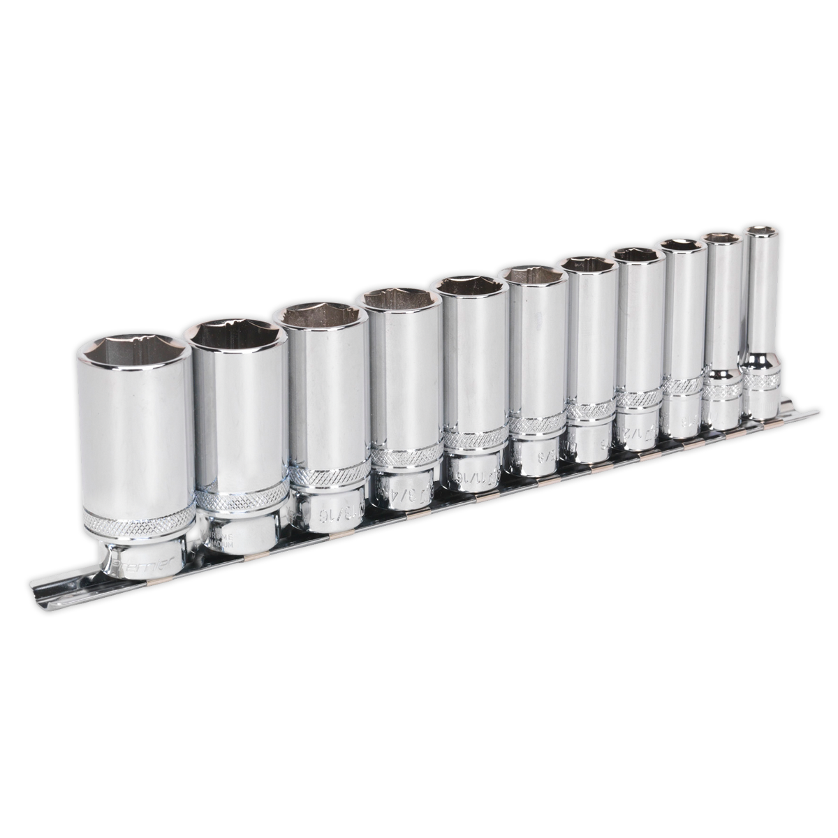 Imperial Deep Lock-On™ Socket Set 3/8"Sq Drive 11pc AK2743