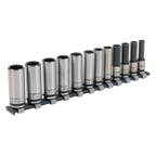 Deep Lock-On™ Socket Set 3/8"Sq Drive 12pc AK2744B