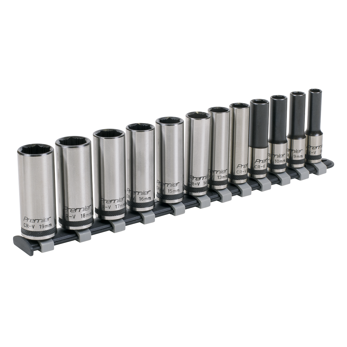 Deep Lock-On™ Socket Set 3/8"Sq Drive 12pc AK2744B