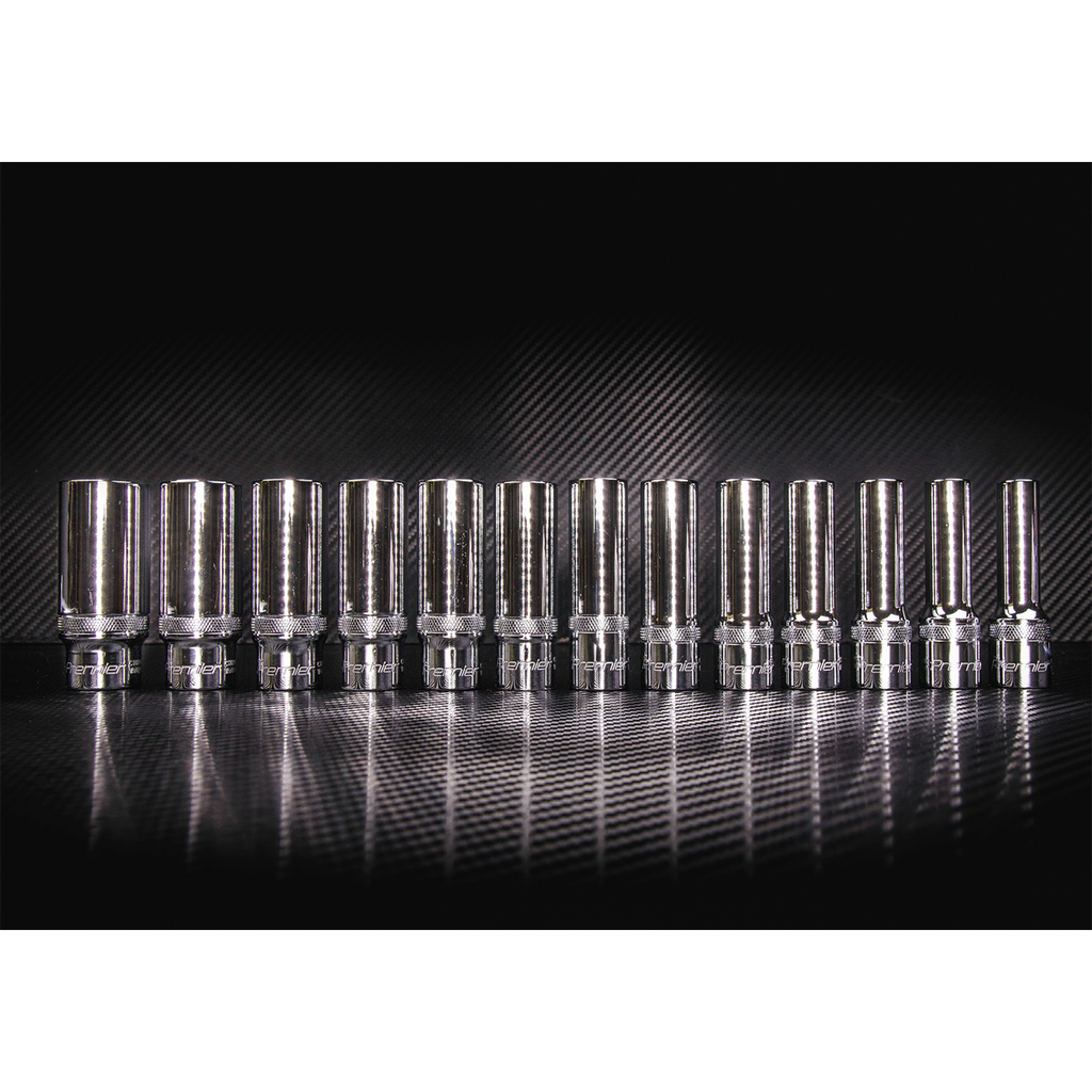 Deep Lock-On™ Socket Set 1/2"Sq Drive 13pc AK2745